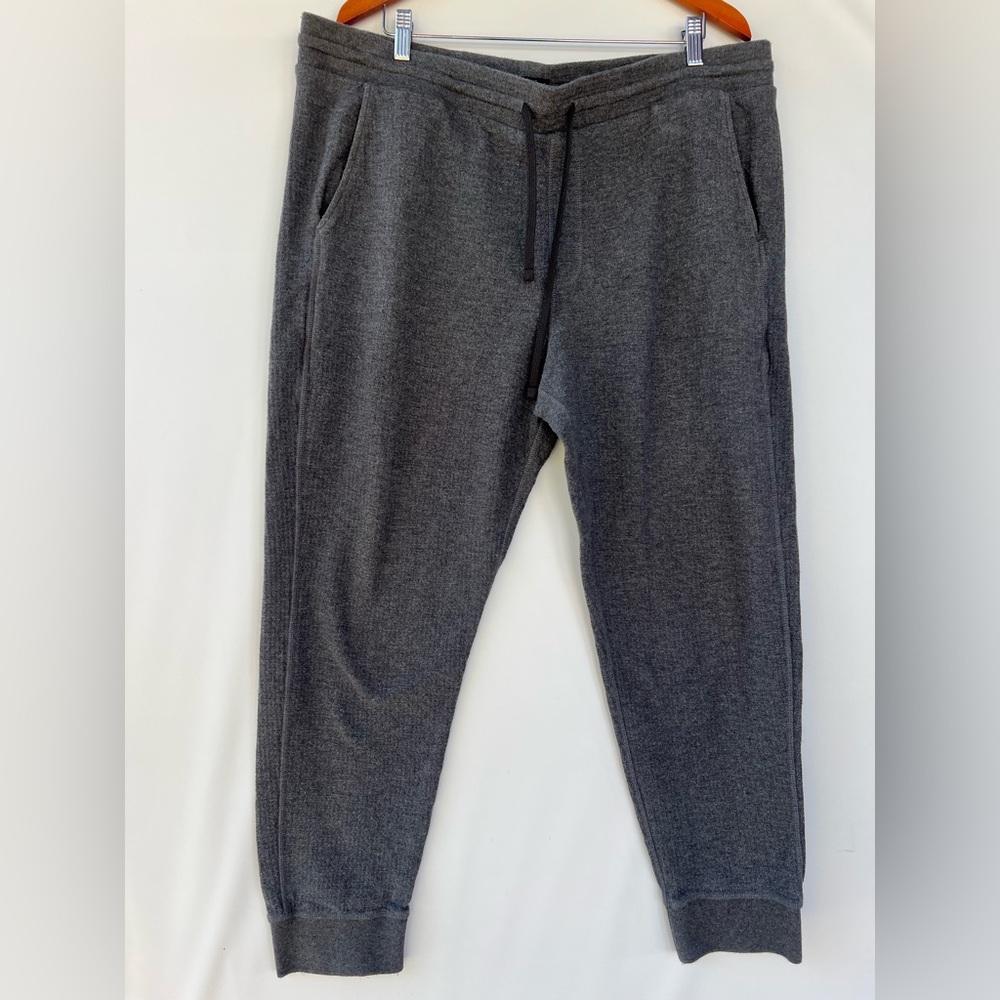 Vince Gray Jogger Pants 100% Cotton Size XXL